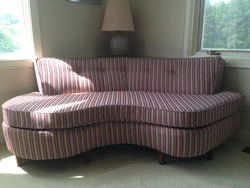 Wrap Around Couch by Mercier Reupholstery